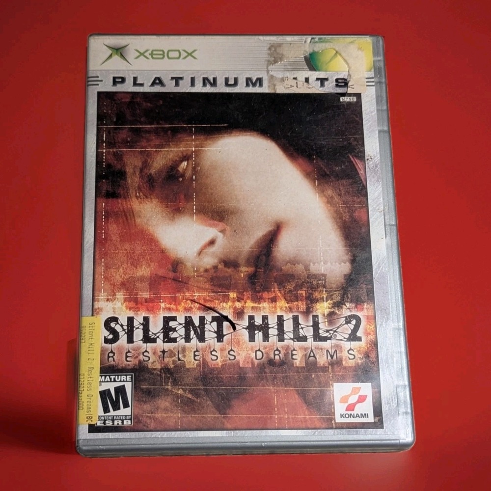 Silent Hill 2: Restless Dreams (Xbox, 2003) Platinum Hits - Case & Disc Only